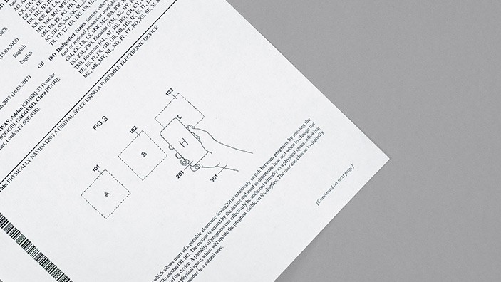 Prototyping Magic UX interface on a computer