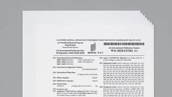 Magic UX patent in someone's hands